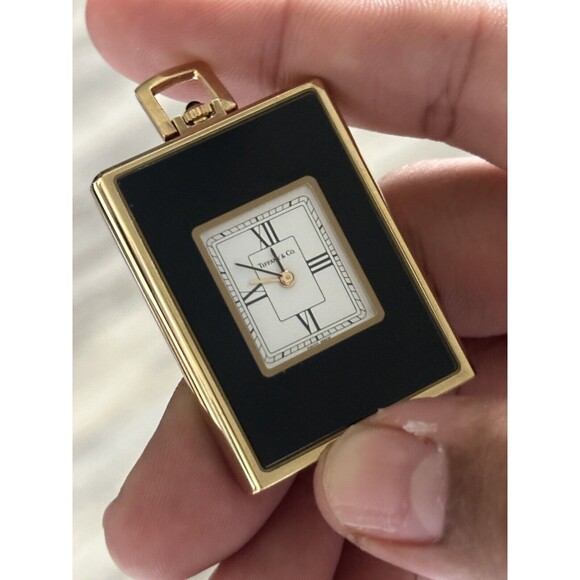 Vintage Tiffany & Co. Swiss Made Travel Clock - Picture 7 of 8